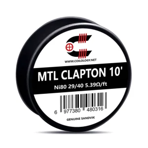 MTL-CLAPTON-SANDVIK-Ni80-Coilology MTL-CLAPTON-SANDVIK-Ni80-Coilology